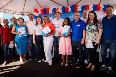 notícia: Governo do Pará garante títulos de terras para mais de 600 famílias de Redenção