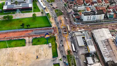 notícia: Governo vistoria obras de construção de viadutos na Região Metropolitana de Belém