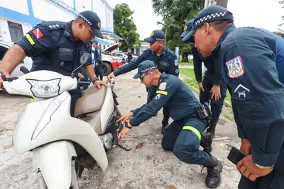 notícia: Mais de 170 policiais militares participam de capacitação para atuar no trânsito de Belém