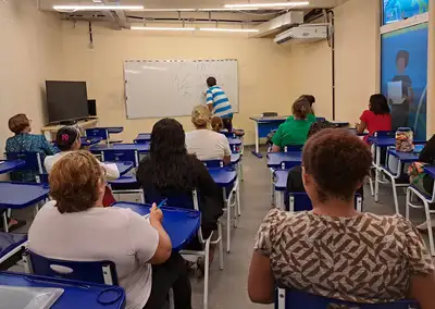 notícia: Moradores do Icuí -Guajará concluem na UsiPaz Curso de Protagonismo de Carreira