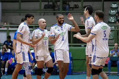 notícia: Equipe do Sada Cruzeiro chega a Belém para jogo da Superliga de Vôlei Masculino