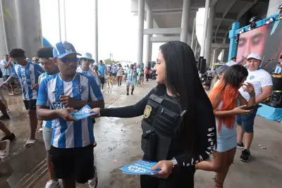 notícia: Polícia Civil celebra um ano das delegacias especializadas no Mangueirão durante RexPa