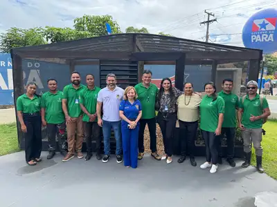 notícia: Ideflor-Bio entrega viveiro e doa mudas na inauguração da Usina da Paz em Marabá