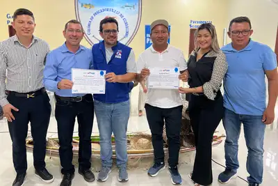 notícia: Semas realiza primeira certificação do Acordo de Pesca intermunicipal do camarão no Pará