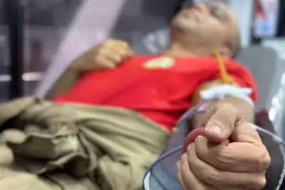 notícia: Fundação Hemopa realiza campanha de doação de sangue em parceria com o Corpo de Bombeiros