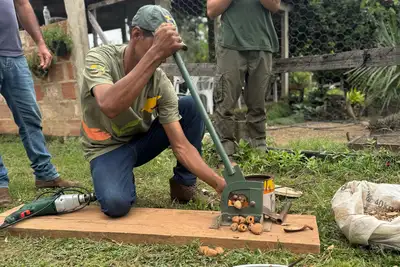 notícia: Pará troca experiências com a Associação Rede de Sementes do Xingu sobre produção de sementes para restauração ecológica