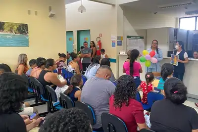 notícia: Hospital Regional do Marajó promove ação sobre prevenção à gravidez na adolescência