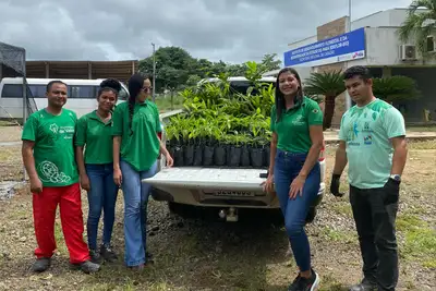 notícia: Ideflor-Bio contribui para celebração dos 28 anos de assentamento com doação de mudas