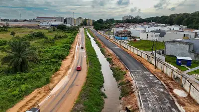 galeria:  Atualiza obras dos canais Benguí e da Marambaia