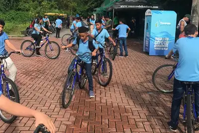 notícia: 'Programa Regenerar' promove visita de alunos da rede pública ao Parque do Utinga