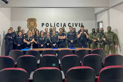 notícia: Polícia Civil prende 13 pessoas suspeitas de fraude bancária na Operação Fraudes Digitais