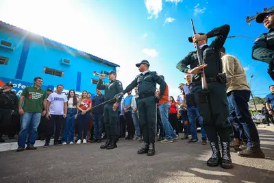 notícia: Estado reforça a segurança de Breu Branco com a entrega do novo prédio do 36° Pelotão Destacado da Polícia Militar