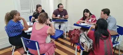 notícia: Seduc qualifica educadores de todas as regiões com o Programa Alfabetiza Pará