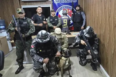 notícia: Fiscalização da Base ‘Candiru’ prende uma pessoa em flagrante por porte ilegal de arma de fogo