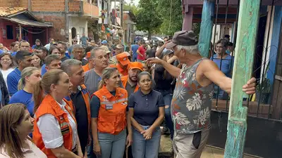 notícia: Governo do Pará realiza ajuda humanitária às famílias afetadas por enchentes em Tucuruí