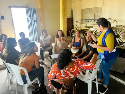 notícia: Seju realiza oficina sobre prevenção às drogas em Colares na Região de Integração Guamá