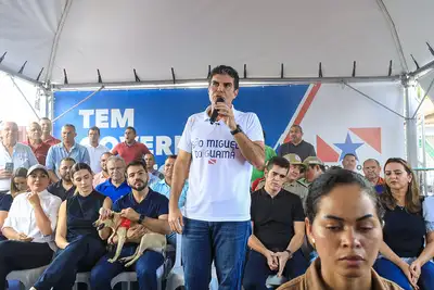 galeria: Goverdor entrega Quartel do Bombeiros/ Benefício Sua Casa/ CNH Pai D' Égua em São Miguel do Guamá