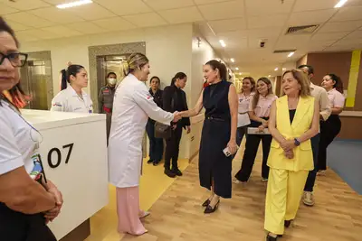 notícia: Vice-governadora reforça cuidado com a saúde feminina em visita ao Hospital da Mulher do Pará