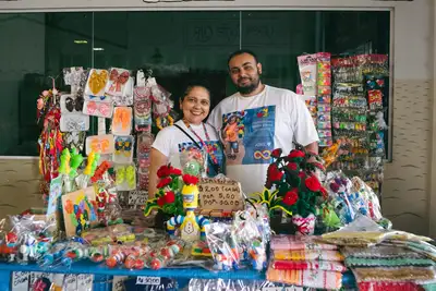 notícia: Feira de Empreendedores do CIIR homenageia mães e oferece oportunidades de renda
