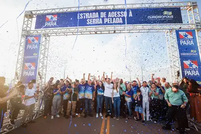 notícia: Curionópolis comemora 37 anos de emancipação com nova estrada para Serra Pelada