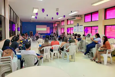 notícia: HRPM promove evento para ampliar o acesso da população aos serviços de saúde no Marajó