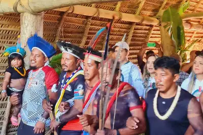 notícia: Setur integra discussões do Fortxingu e participa de intercâmbio indígena no Xingu 