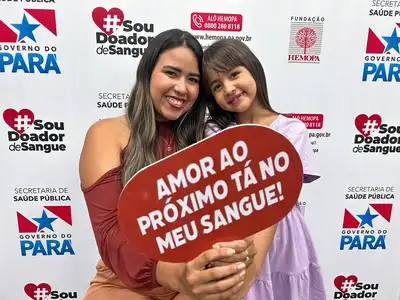 notícia: Hemopa celebra o protagonismo de mães que salvam vidas por meio da doação de sangue e do cuidado com pacientes