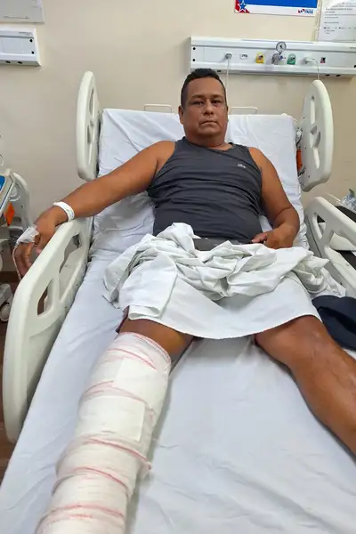 notícia: Hospital de Oriximiná reforça Maio Amarelo de prevenções de acidentes de trânsito