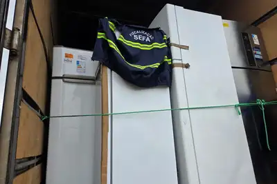 notícia: Sefa apreende mais de 100 equipamentos de cozinha com documentação fiscal irregular no Pará
