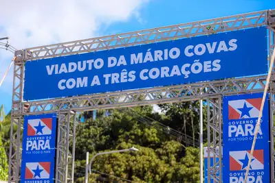galeria: ENTREGA NOVO VIADUTO MÁRIO COVAS COM TRÊS CORAÇÕES