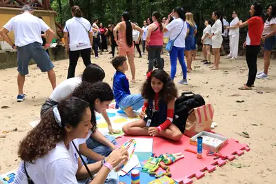 notícia: APOIA promove manhã de acolhimento, afeto e partilha a mães no Bosque Rodrigues Alves