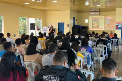 notícia: Programa Pró-Mulher Pará fortalece o enfrentamento à violência contra a mulher em Portel, no Marajó