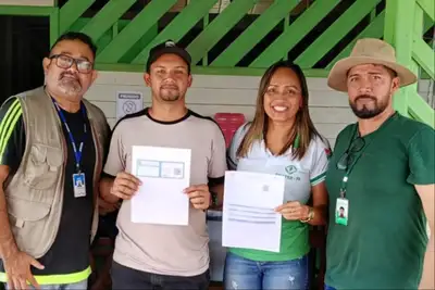 notícia: Emater entrega CAFs para produtores rurais em ação do programa Marajó Sustentável