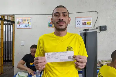 notícia: Parceria entre Seap e TRE-PA garante emissão do título de eleitor para custodiados