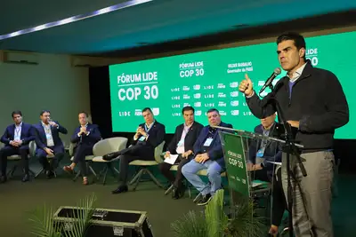notícia: ‘Só teremos justiça climática, se tivermos justiça social’, afirma Helder Barbalho em fórum sobre a COP30 no MS