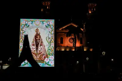 notícia: Amazônia Jazz Band encerra Quermesse Mariana na Praça Santuário em Nazaré