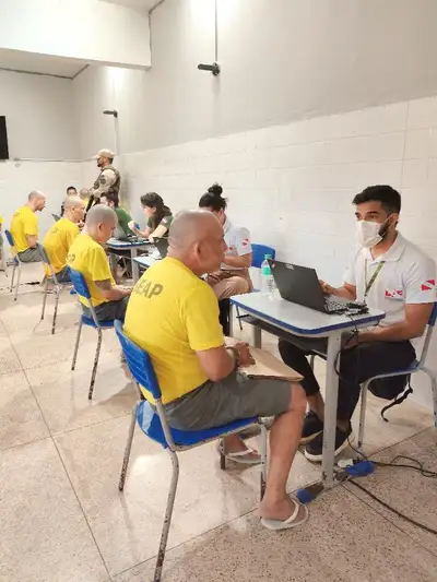 notícia: Em Salinópolis, Seap e DPE-PA realizam 36ª etapa do Projeto Cidadania no Cárcere 