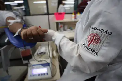 notícia: Hemopa destaca que doação de sangue salva vidas e fortalece saúde pública no Pará