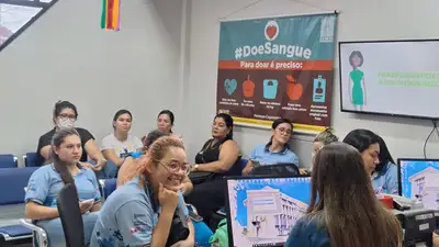 notícia: Complexo Hospitalar do Caetés entra no 'Forrozão da Doação' no 'Junho Vermelho'