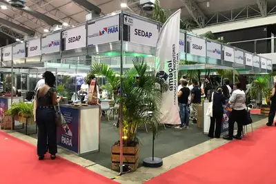 notícia: Fapespa destaca projetos inovadores no Festival Internacional Açaí Pará, no Hangar