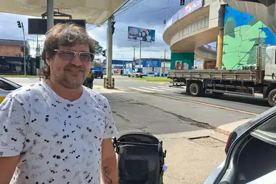 notícia: Detran reforça sinalização na área do viaduto da Avenida Mário Covas com Três Corações 