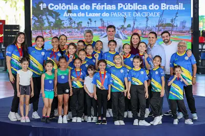 notícia: Governo do Pará lança a 1º Colônia de Férias pública do Brasil