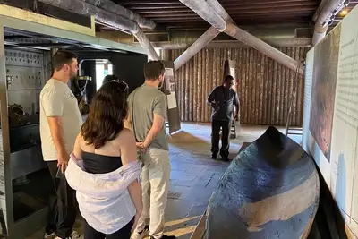 notícia: Mangal das Garças recebe equipe do Museu Catavento e fortalece troca de experiências sobre preservação de borboletas