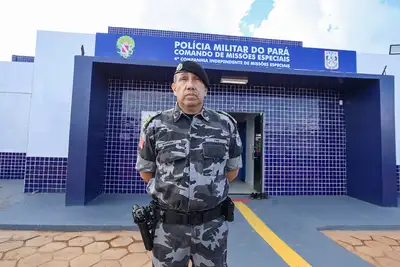 Foto: Bruno Cruz / Ag. Pará Comandante de Missões Especiais, coronel Giorgio Mariúba