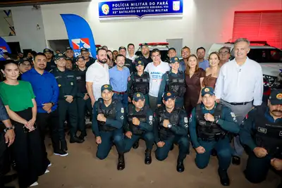 notícia: Governo do Pará investe na ampliação da estrutura da Polícia Militar em Altamira
