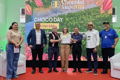 notícia: Em Altamira, Adepará entrega certificados de registro para mais duas agroindústrias de chocolate da região do Xingu