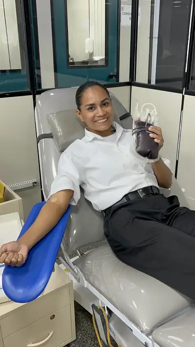 notícia: Alunos do Curso de Formação de Praças da PM realizam ação solidária de doação de sangue em Belém