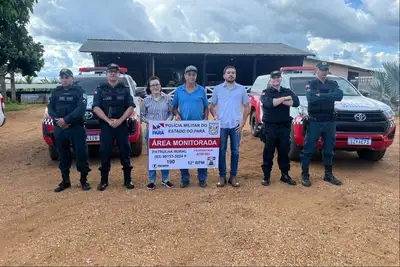 notícia: Polícia Militar capacita agentes em georrefereciamento e tecnologias aplicadas ao policiamento rural em Altamira
