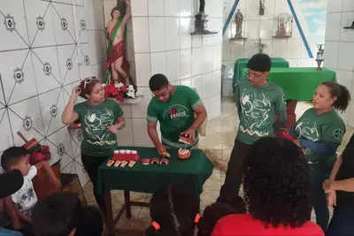 notícia: Alunos dos cursos de saúde da Uepa levam atendimentos a comunidades do Marajó