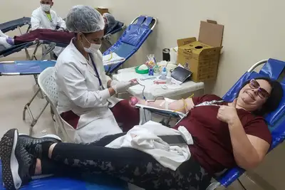 notícia: Parceria do Hospital Abelardo Santos e Fundação Hemopa pode beneficiar até 800 pessoas 